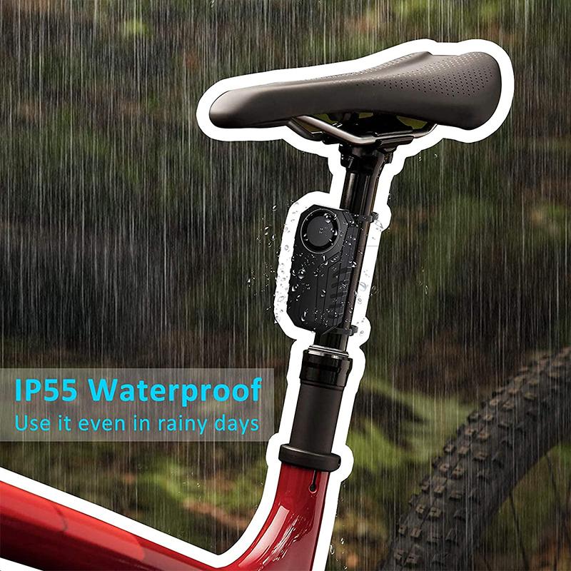 Wireless theft alarm system for bicycles