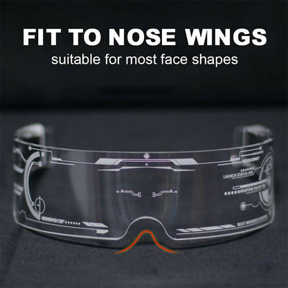 Colorful bright glasses Bowlift