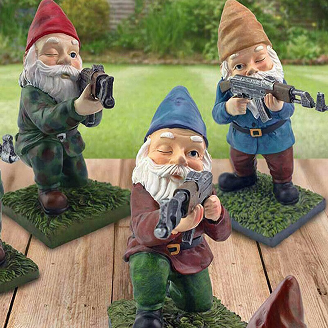 Skanto | Military Garden Gnome