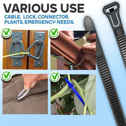 Skanto | Reusable Cable Ties (100PCS)