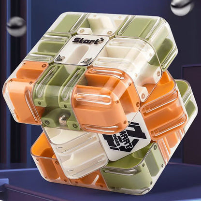 Skanto | Large Maze 3D Puzzle Cube - Engaging Educational Toy