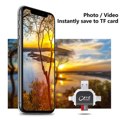 Skanto | 4-in-1 Universal SD TF Card Reader