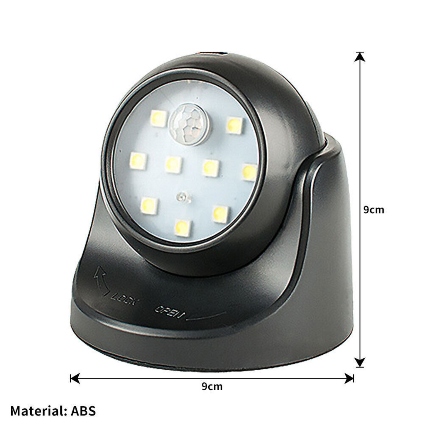 Skanto | Wireless Battery-Powered Outdoor Security Lights – Motion Sensor LED Spotlight for Home, Garden, and Wall Lighting
