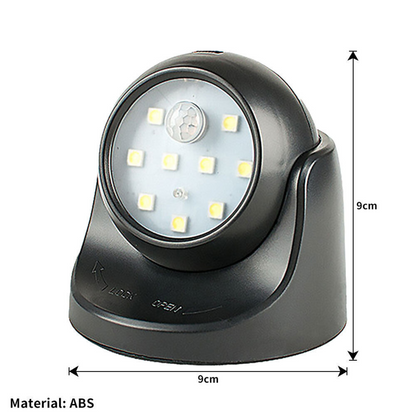 Skanto | Wireless Battery-Powered Outdoor Security Lights – Motion Sensor LED Spotlight for Home, Garden, and Wall Lighting