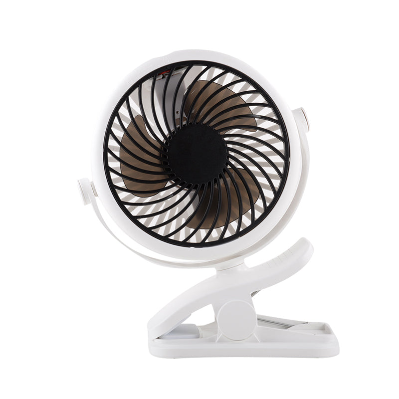 BowLift | Portable Clamp Fan with 360° Rotation – USB & Rechargeable Battery