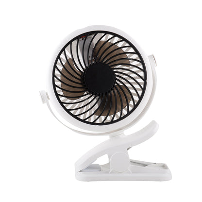 BowLift | Portable Clamp Fan with 360° Rotation – USB & Rechargeable Battery