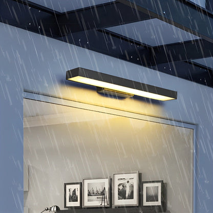 BowLift | Modern LED Wall Lamp with Motion Sensor and Black Housing