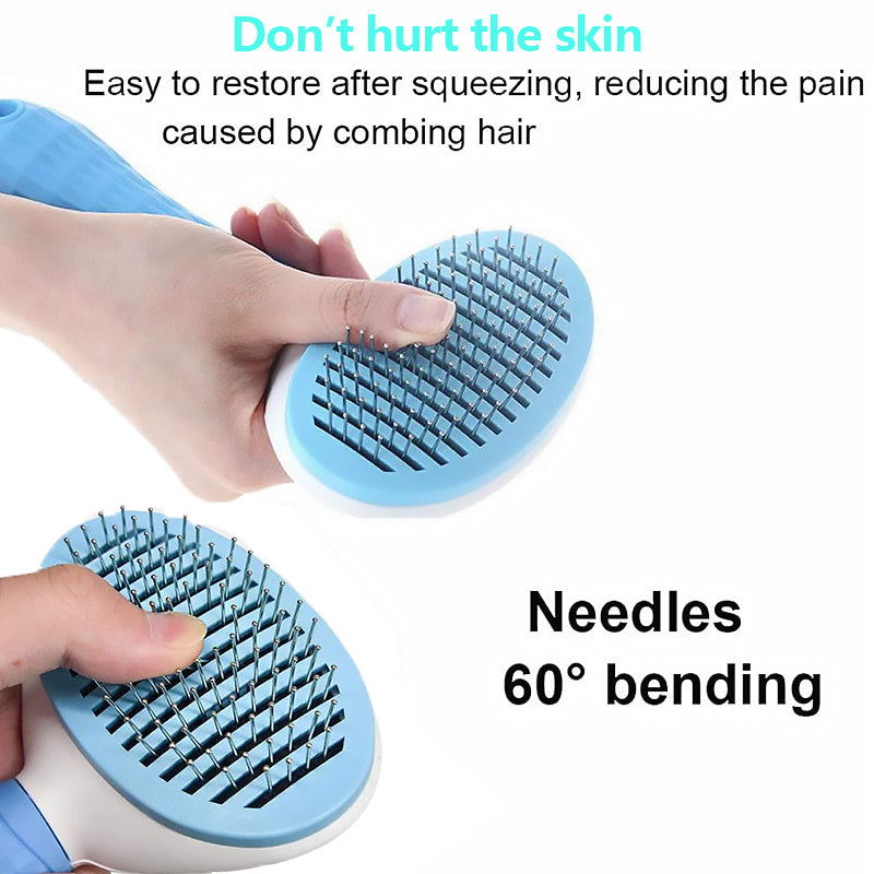 Skanto | Premium Pets Self-Cleaning Slicker Brush