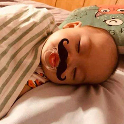 Funny pacifier with teeth