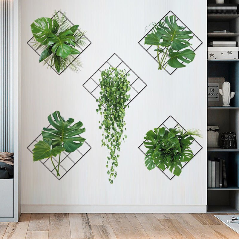 Skanto | Plant Stickers - Realistic Plant Illusion - Decorate with Style