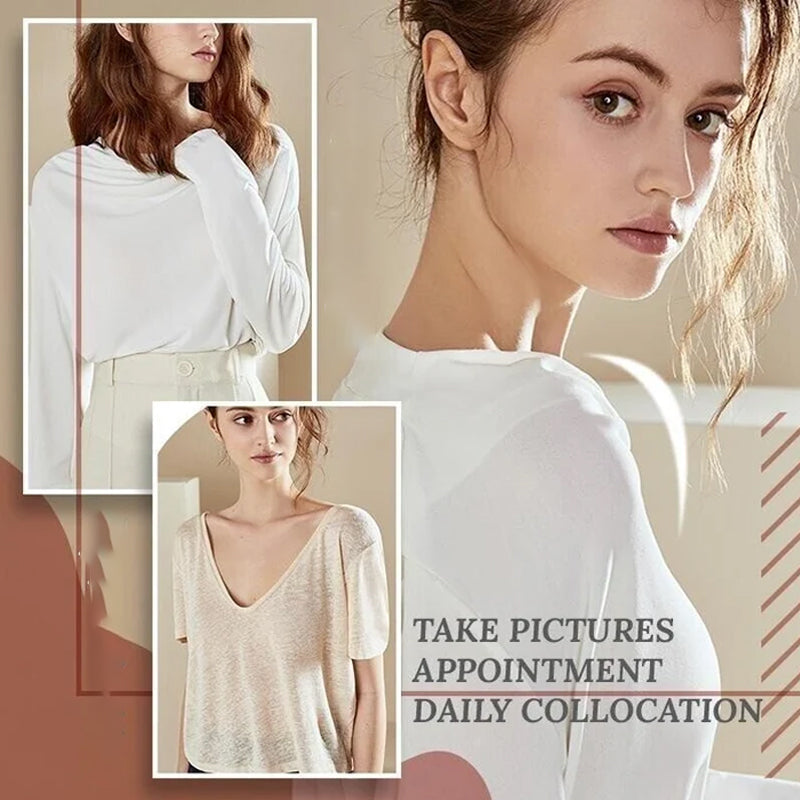 NATURALLY SOFT, NON-SLIP SHOULDER PADS
