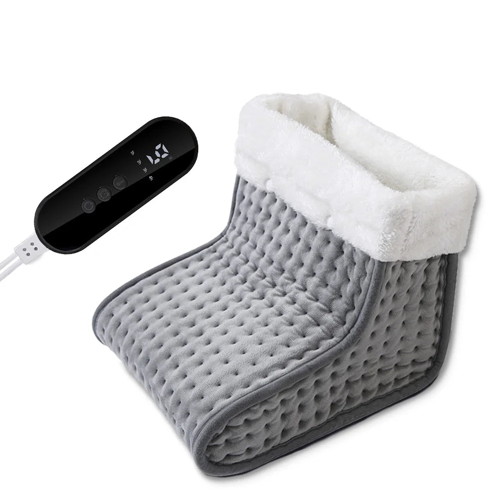 BowLift | Soft Plush Electric Foot Warmer with Adjustable Temperature