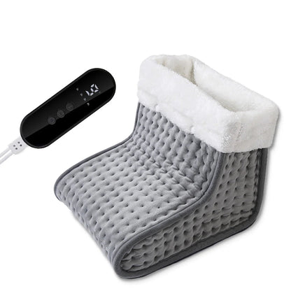 BowLift | Soft Plush Electric Foot Warmer with Adjustable Temperature