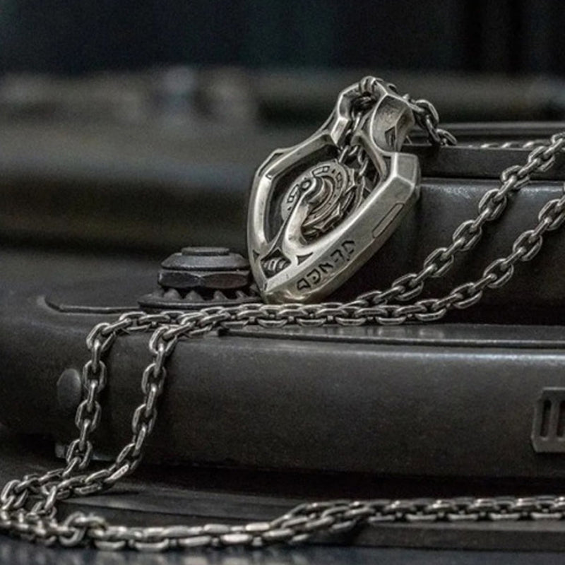 BowLift | Mechanical Rotating Gear Pendant Necklace