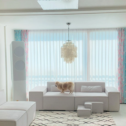 Skanto | Stylish Vintage Lamp with Shells and Coastal Ambiance