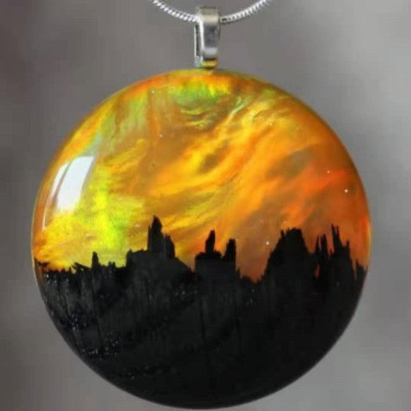 Skanto | Northern Lights Dream Gemstone Necklace