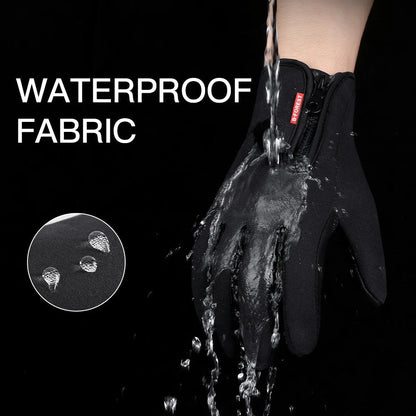 Sandsberg | Winter Gloves for Cycling & Skiing | Black