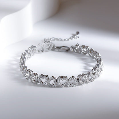 BowLift | Love Hearts Diamond Bracelet