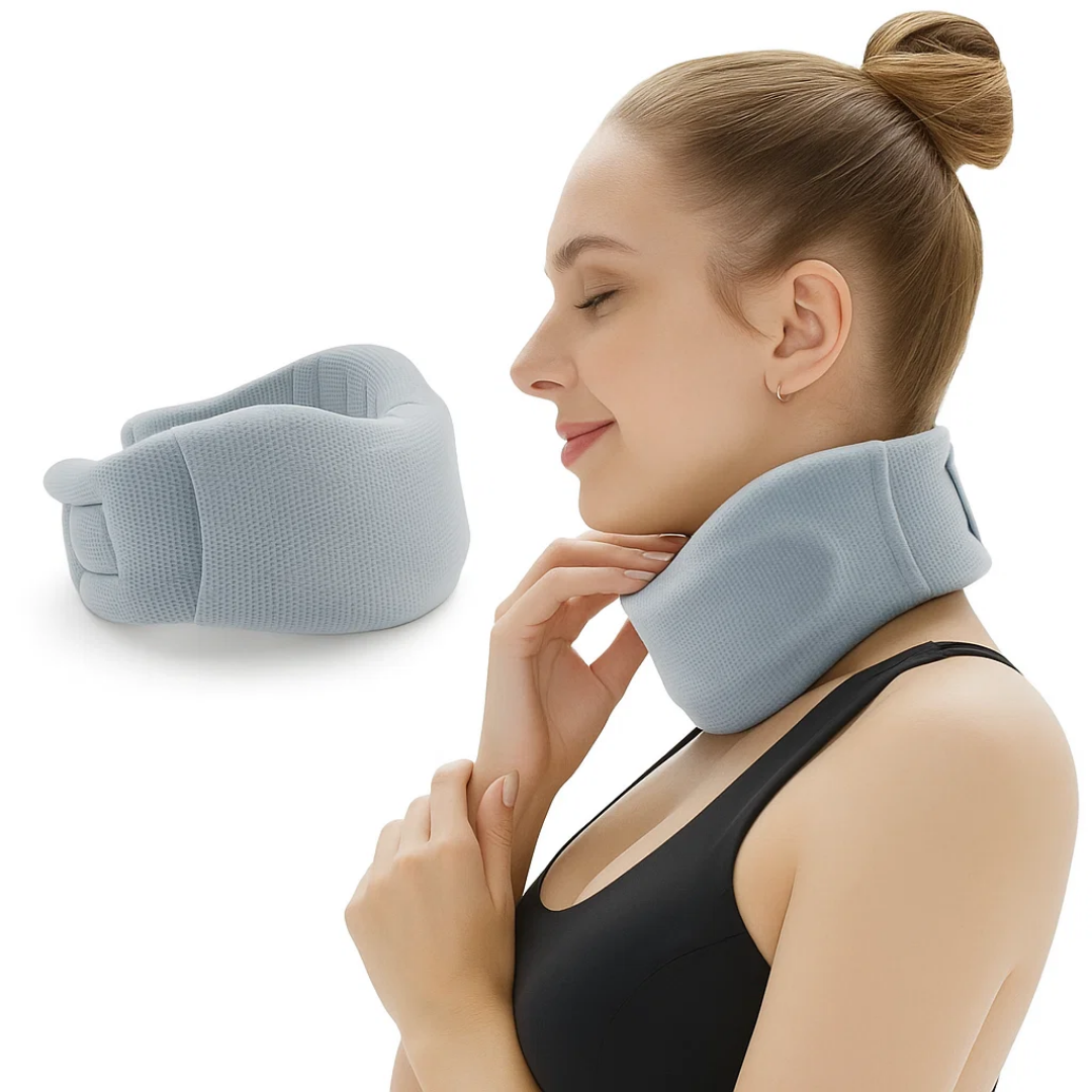 Pain Relief & Posture Support – Soft Foam Breathable Padding – Adults with Neck Pain Relief Bowlift