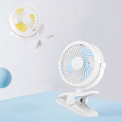 BowLift | Portable Clamp Fan with 360° Rotation – USB & Rechargeable Battery
