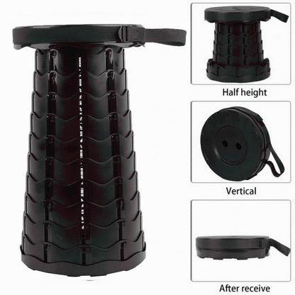 Portable extendable folding stool | Karnz