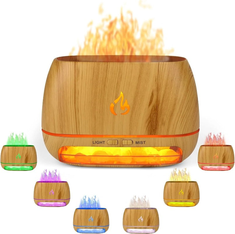 Woyuosn 3-in-1 Himalayan Salt Stone Aroma Diffuser Bowl