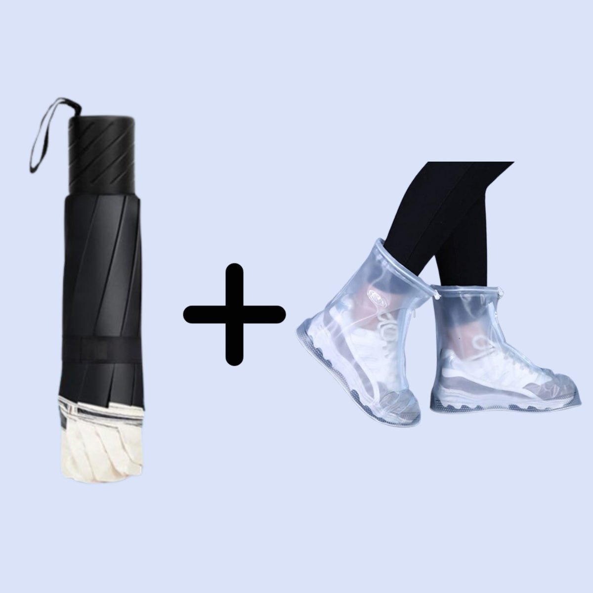 Skanto | Large Foldable Umbrella with 12 Windproof Ribs