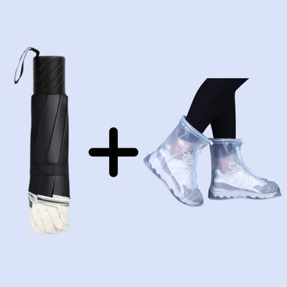 Skanto | Large Foldable Umbrella with 12 Windproof Ribs