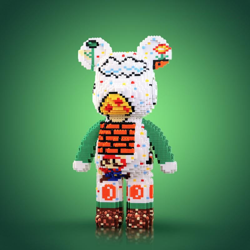 BowLift | DIY Pixel Art Block Bear Figures – Creative Building & Collectible Display