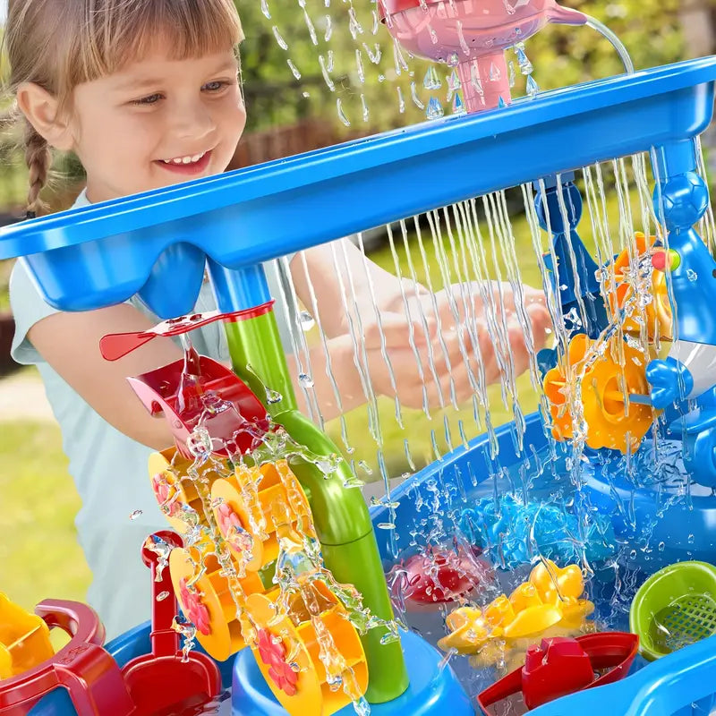 Skanto | 3-Tier Sand and Water Table | Fun and Educational Play for Ages 1-5