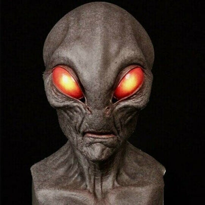Alien Mask | Realistic Halloween Costume Accessories | Karnz