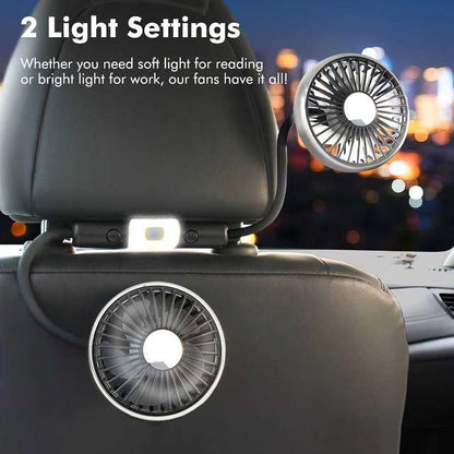 Summer Dual-Head USB Hose Fan | Karnz