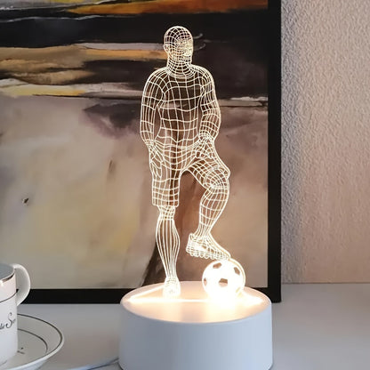 SportVision - 3D LED Soccer Night Light Bowlift