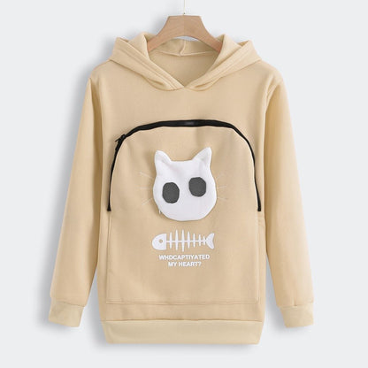 Skanto | Cat Lovers Hoodie Pouch