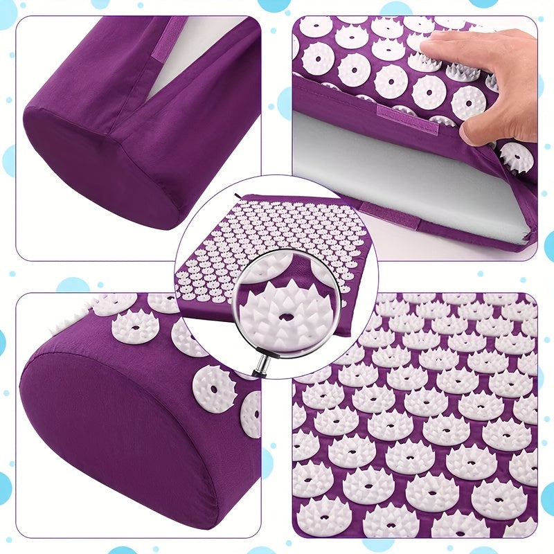 Ultimate acupuncture massage mats and pillow set Bowlift