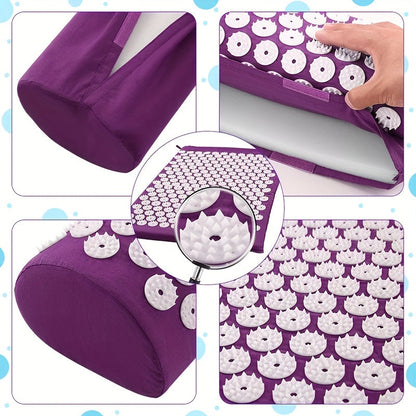 Ultimate acupuncture massage mats and pillow set Bowlift