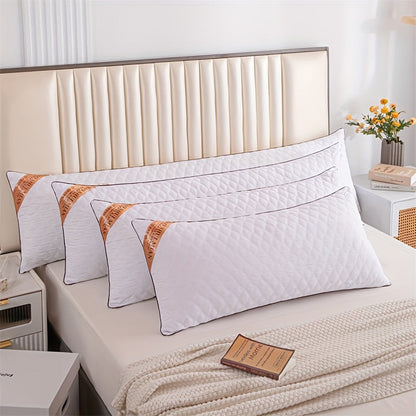 LuxurySoft - Extra long hypoallergenic pillows for back and side sleepers, soft and breathable, machine washable | Karnz