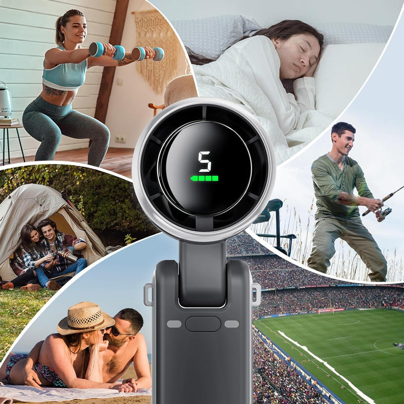 5-Speed Foldable Portable Fan | Karnz