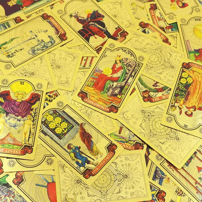 BowLift | Explore the Mystical World of Tarot Gold Foil Tarot