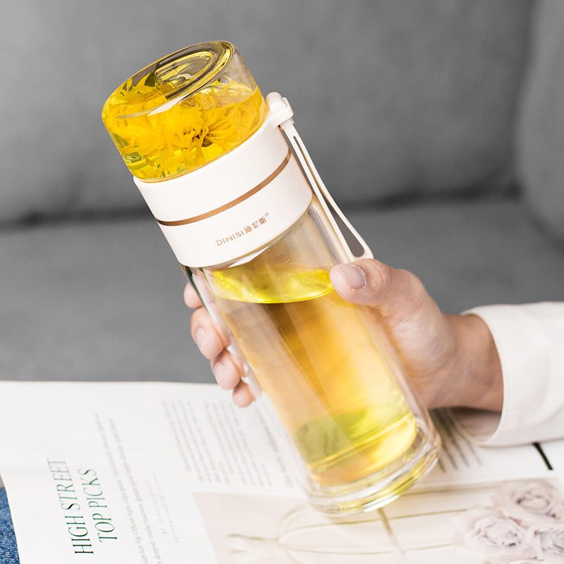 Skanto infuser in crystal clear glass