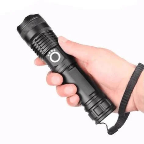 BowLift | LED Torch Rechargeable Zoom Aluminium Flashlight