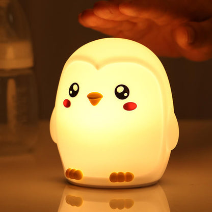 Skanto | Colorful Penguin Tap Tap LED Nightstand Lamp