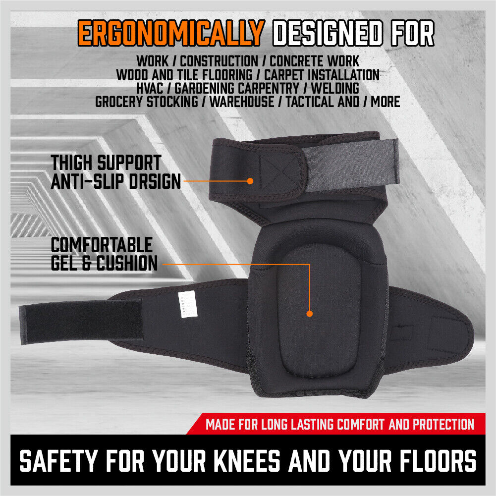 Skanto | Skanto Knee Pads Work Safety Gel Pad High Density Foam Padding