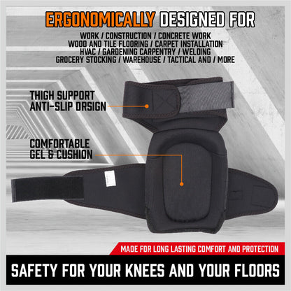 Skanto | Skanto Knee Pads Work Safety Gel Pad High Density Foam Padding