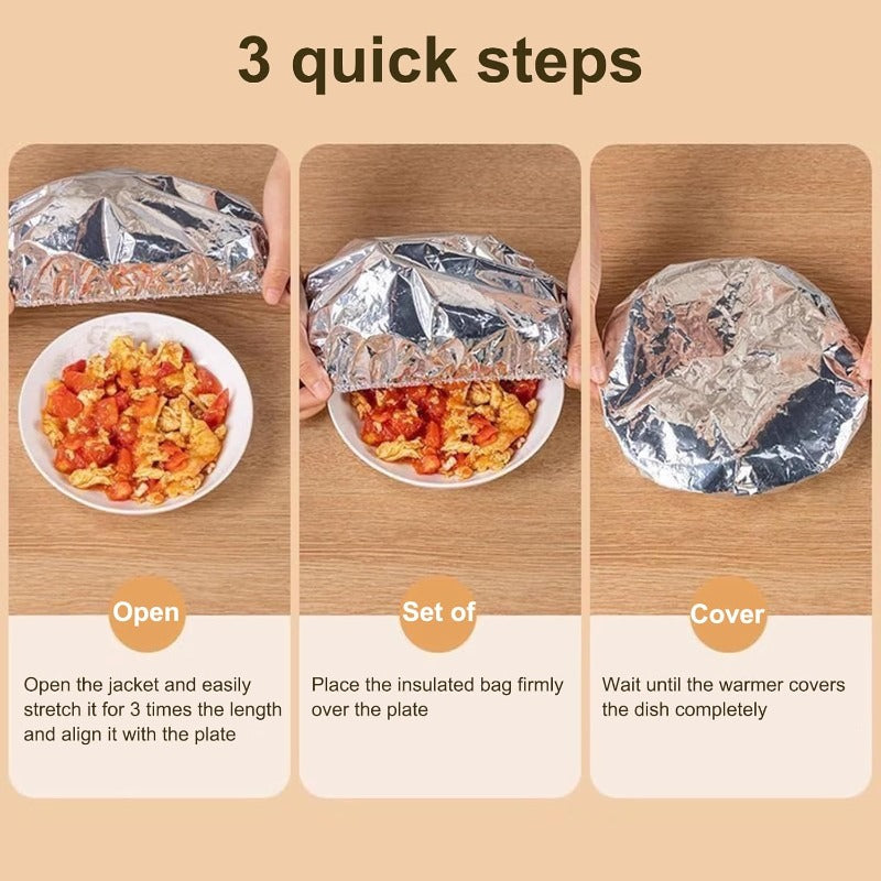 Insulated Foil Food Covers Bowlift