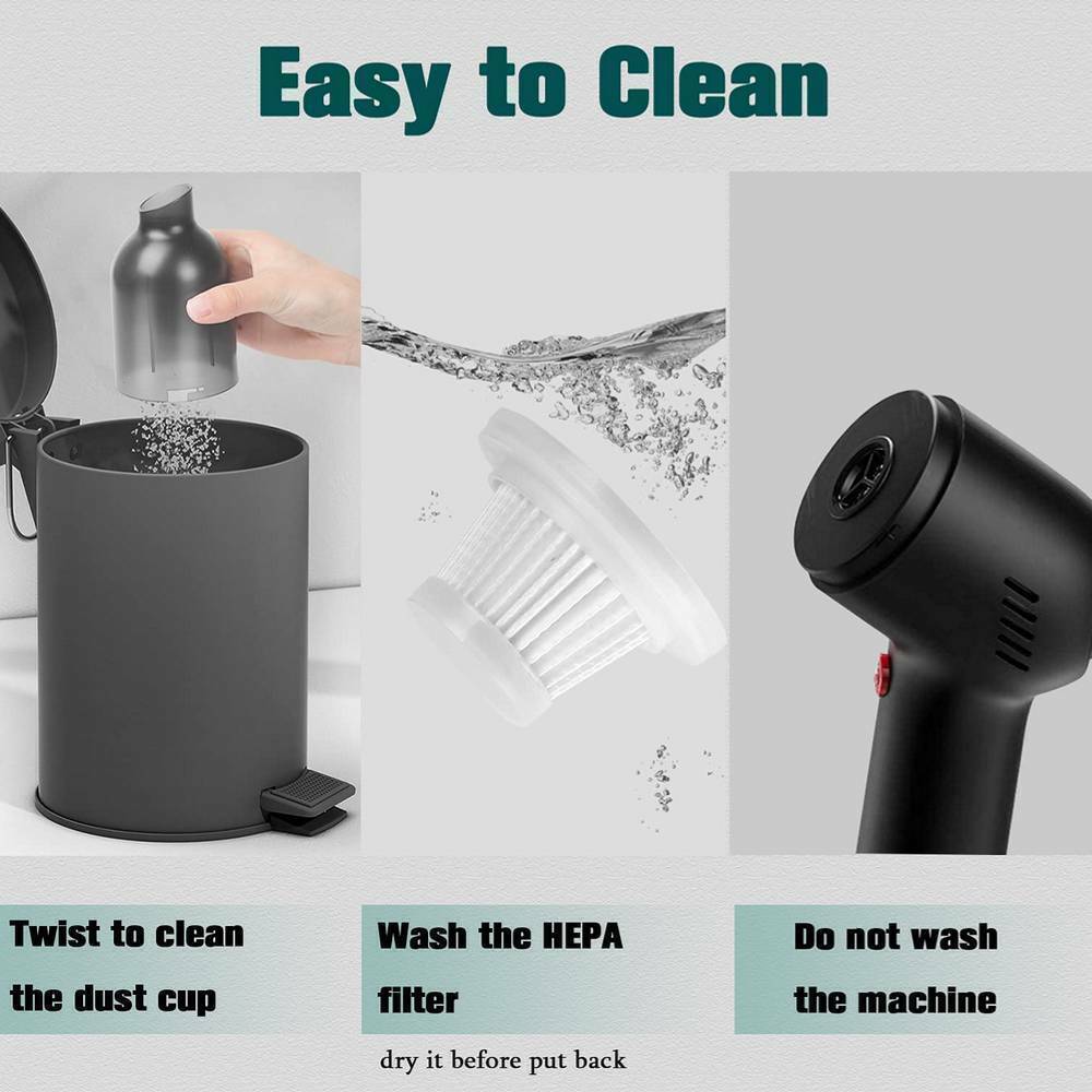 Skanto | Rechargeable Wireless Handheld Car Vacuum