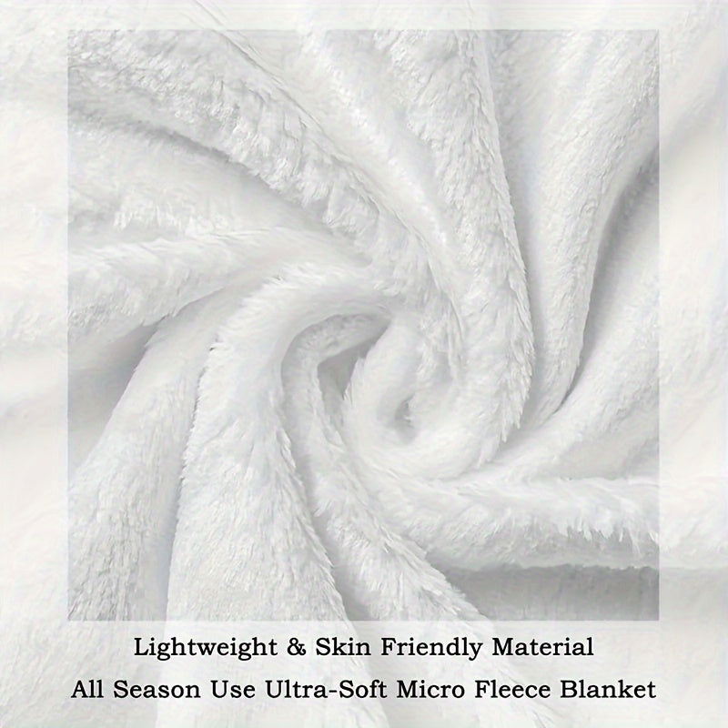 Soft fleece blanket with Eeyore design – available in various sizes for all seasons.