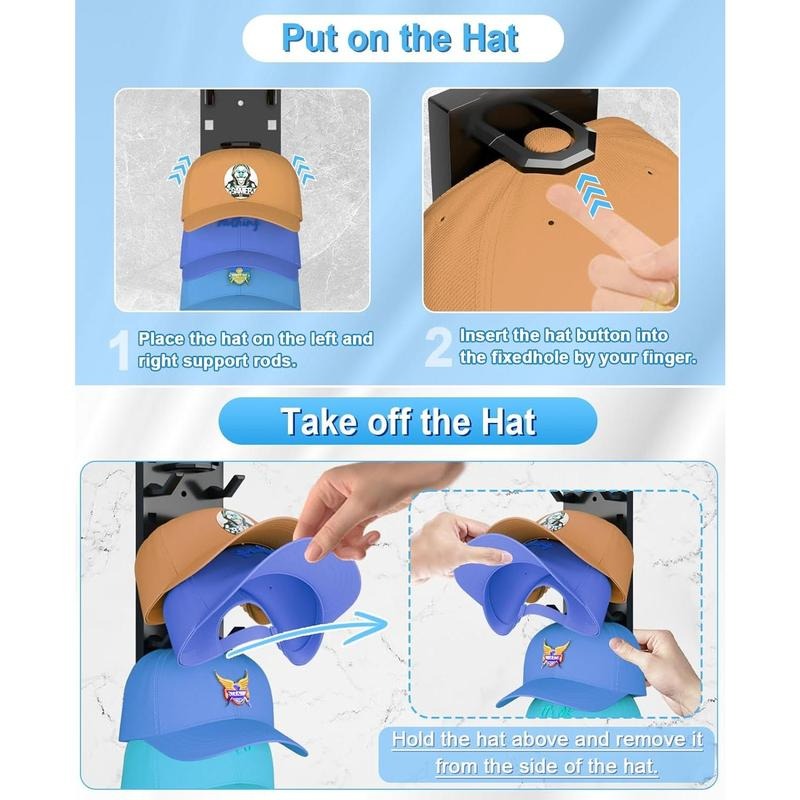 Skanto | Wall-Mounted Hat Organizer