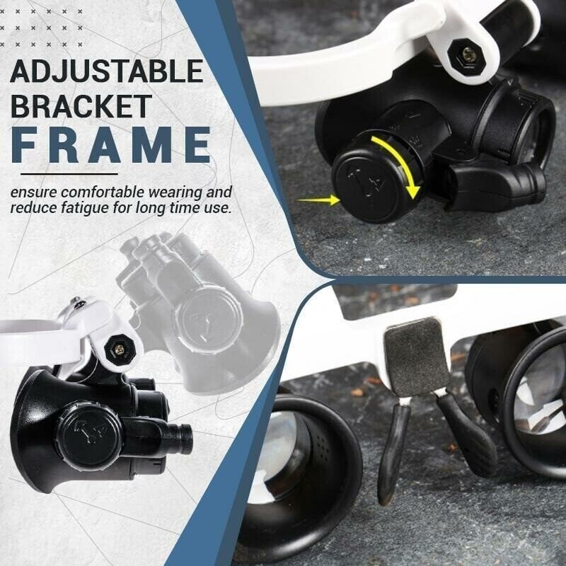 BowLift | LED Glasses Magnifier 8x 15x 23x