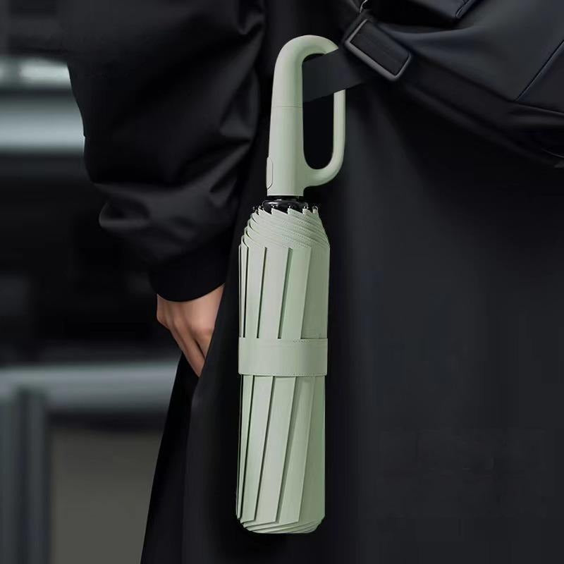 BowLift | Windproof Folding Umbrella with Ring Buckle Handle